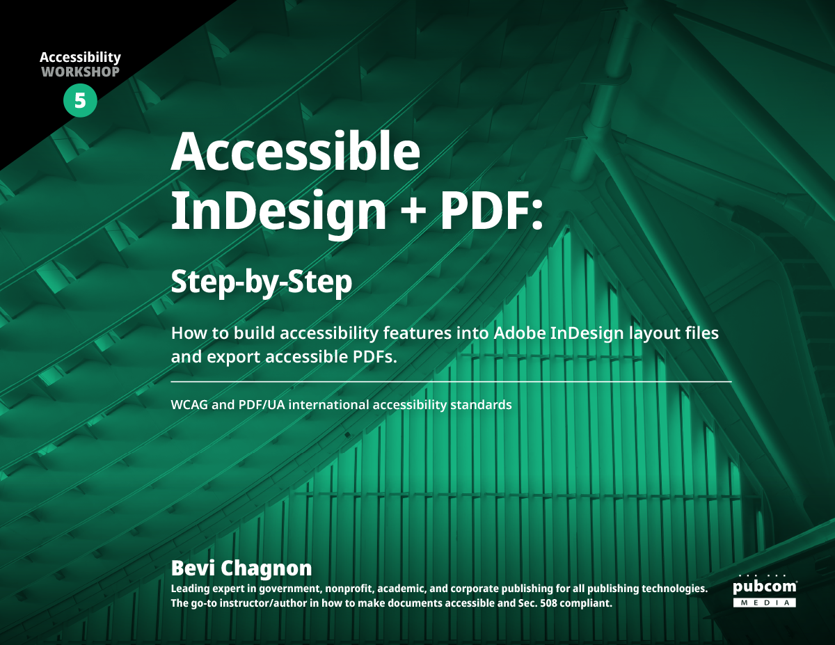 Accessible InDesign + PDF