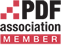 Logo, PDF Association Member.