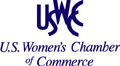 Logo, US Women's Chamber of Commerce.